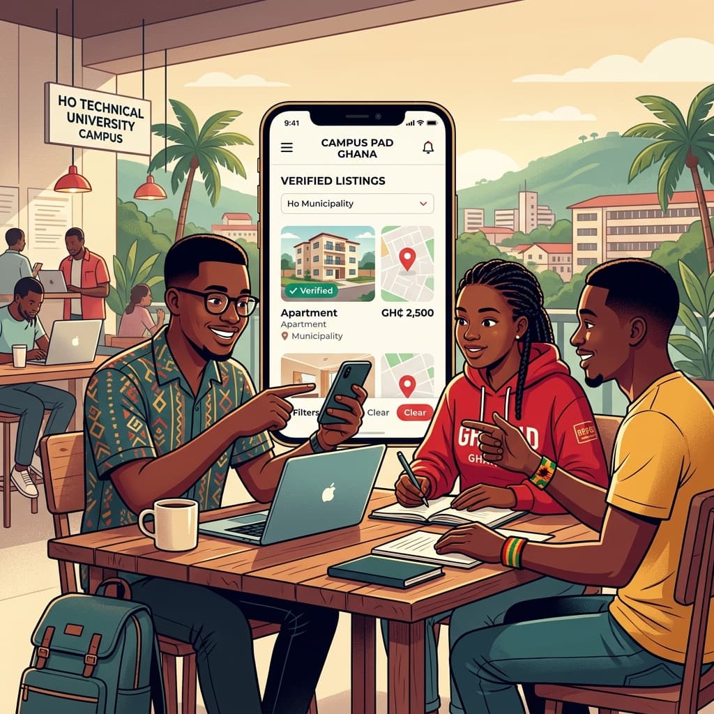 HO Rentals Founders & Mobile App in Ho Ghana